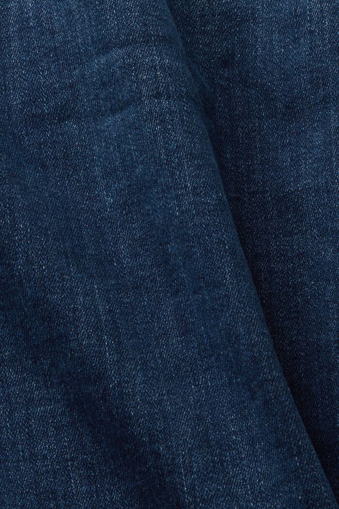 Denimová bunda z udržitelné bavlny, BLUE DARK WASHED, detail image number 1
