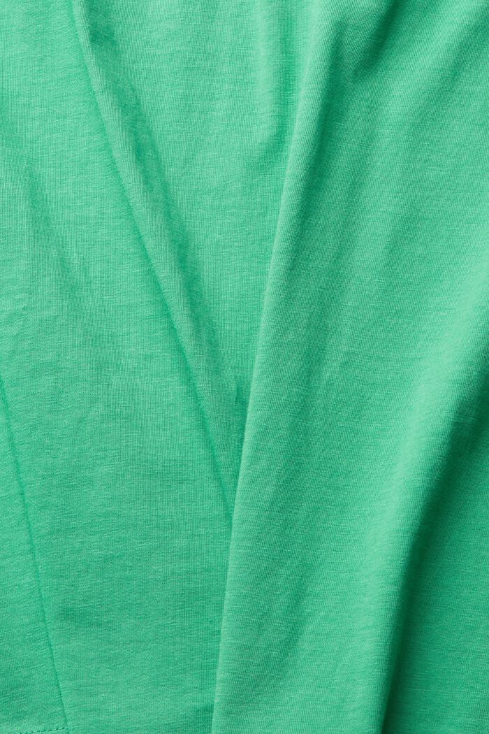 Žerzejové tričko s velkou nášivkou, GREEN, detail image number 5