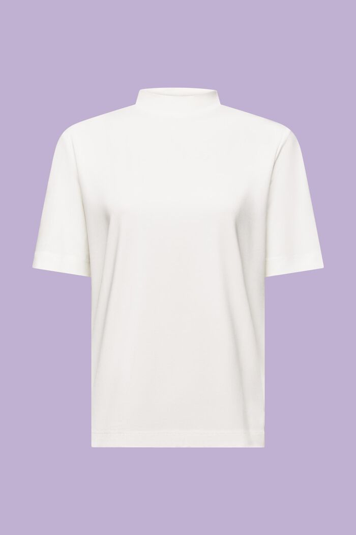 Žerzejové tričko s krátkým rolákovým límcem, ICE, detail image number 5