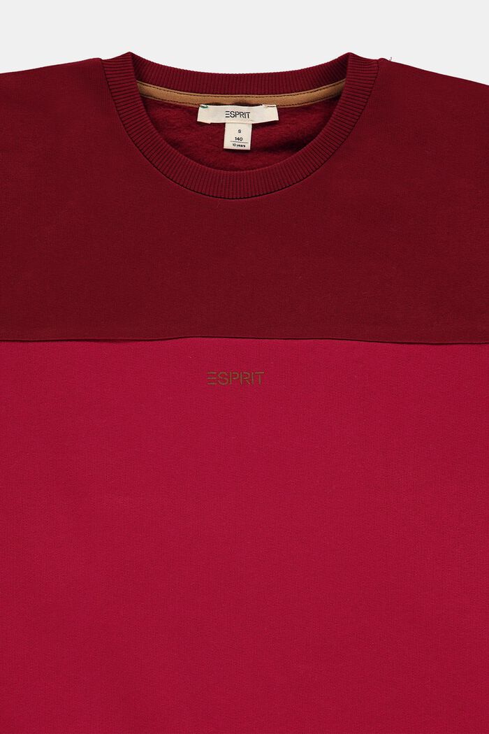Sweatshirts, BERRY RED, detail image number 2