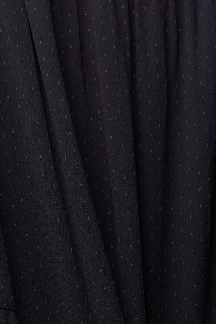 Puntíkované šaty s volány, BLACK, detail image number 4