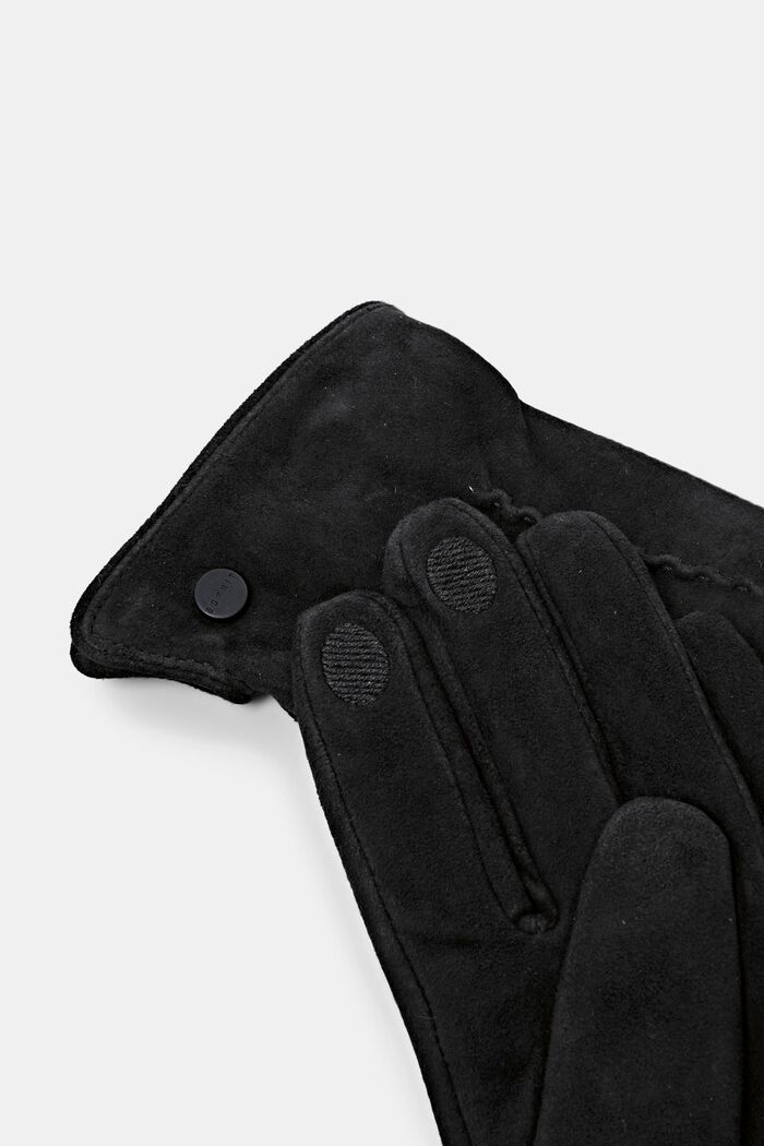 Kožené rukavice, BLACK, detail image number 1