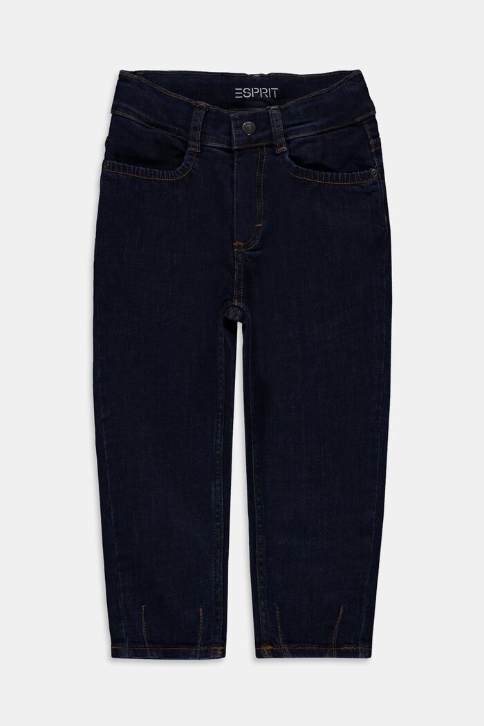 Denimové kalhoty s volným střihem, BLUE RINSE, detail image number 0