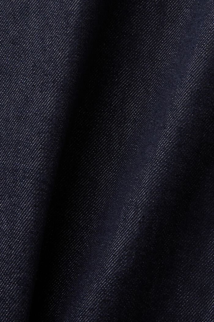 Džíny chino, vysoký pas, sklady, široké nohavice, BLUE RINSE, detail image number 6