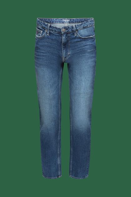 Rovné džíny se střední výškou pasu