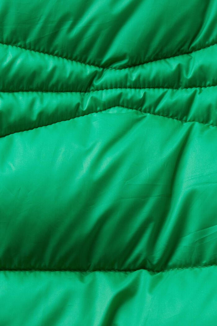 Vatovaná bunda s kapucí, GREEN, detail image number 6