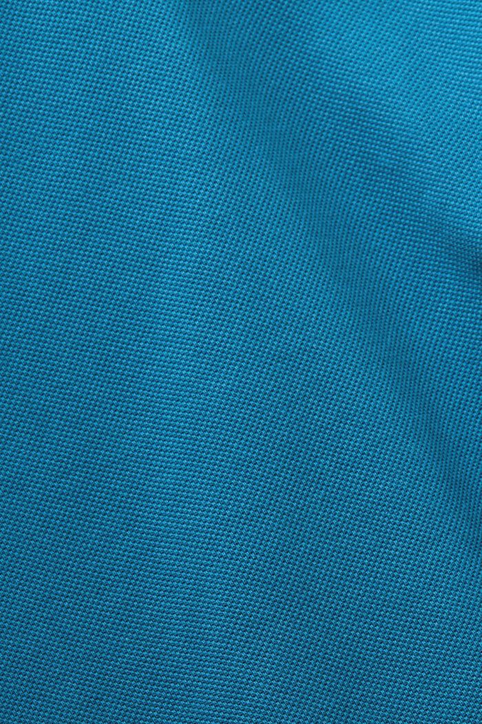 Polokošile střihu slim fit, PETROL BLUE, detail image number 5