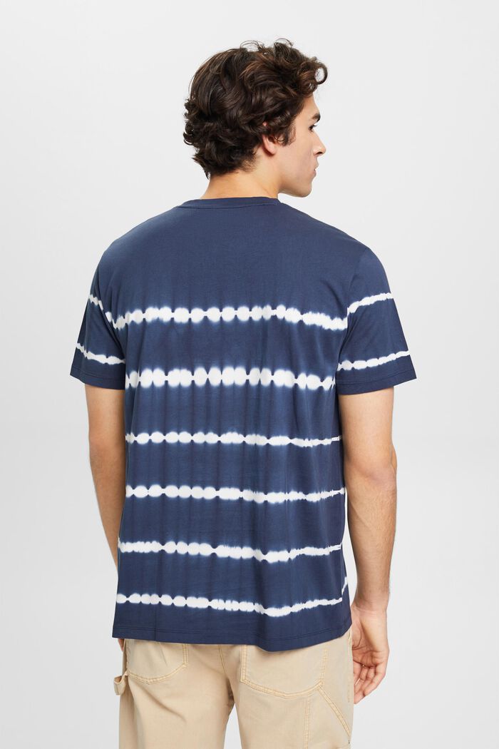 Batikované bavlněné tričko, NAVY, detail image number 3