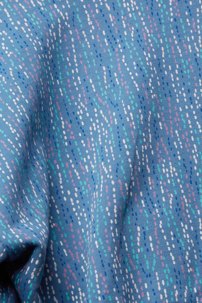 Z recyklovaného materiálu: mikina se vzorem, GREY BLUE 3, detail image number 4