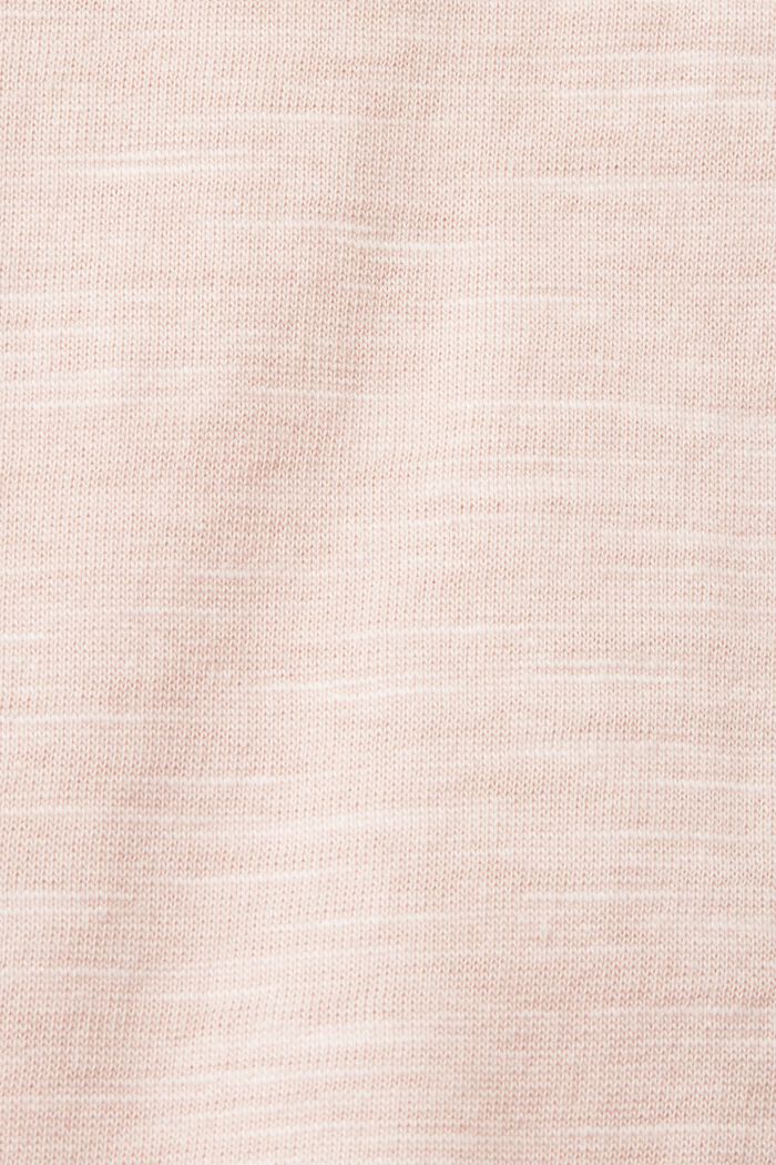 Tričko s krajkovými stužkami, 100% bavlna, PASTEL PINK, detail image number 5