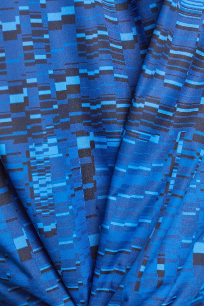 Bunda s kapucí, voděodolná, BRIGHT BLUE, detail image number 5