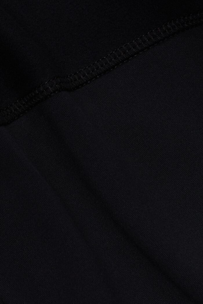 Sportovní mikina, E-DRY, BLACK, detail image number 4