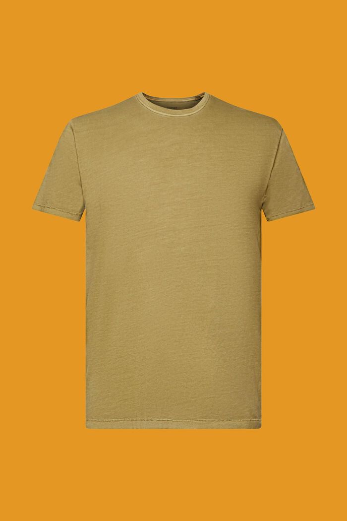 Seprané tričko, 100% bavlna, OLIVE, detail image number 6