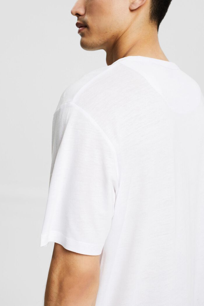 S materiálem TENCEL™: oversized tričko, WHITE, detail image number 1