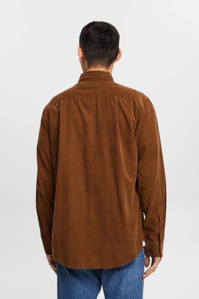 Manšestrová košile, 100% bavlna, BARK, detail image number 3