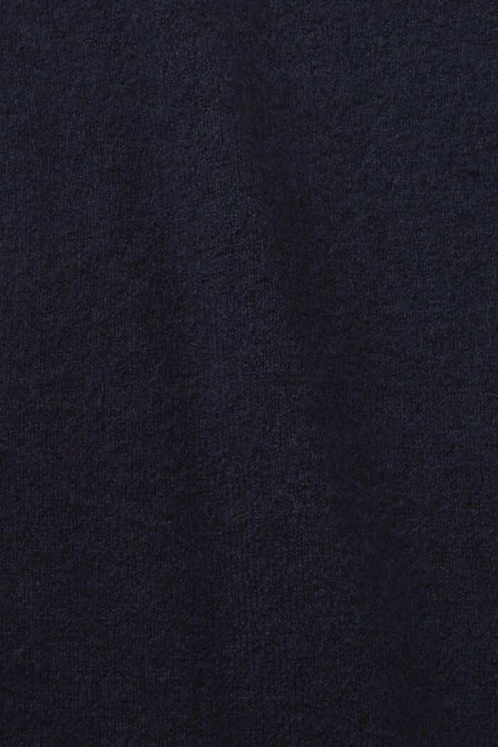 Pletená vesta ze směsi s vlnou, NAVY, detail image number 5