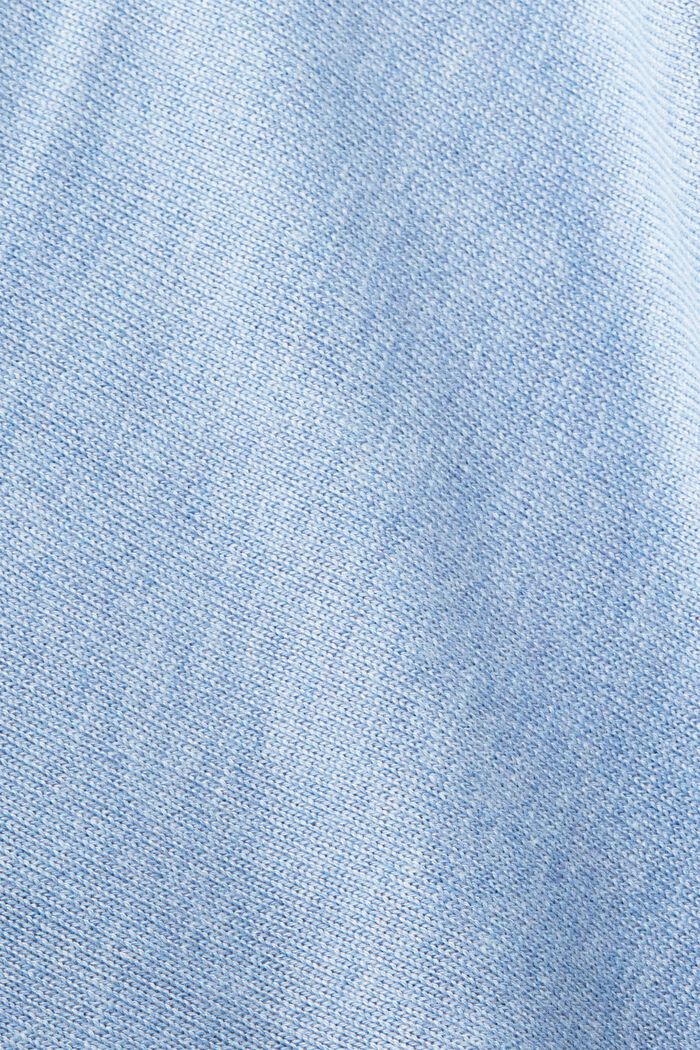 Dvojbarevné pončo, PASTEL BLUE, detail image number 2