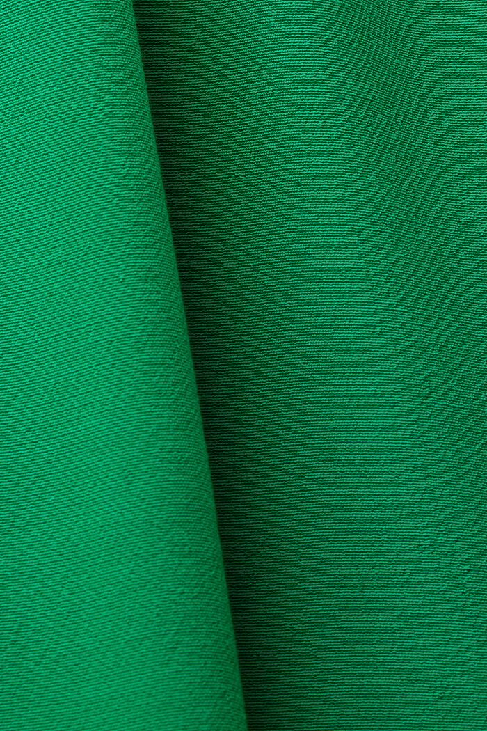 Šaty v áčkové linii s žabičkovaným pasem, GREEN, detail image number 5