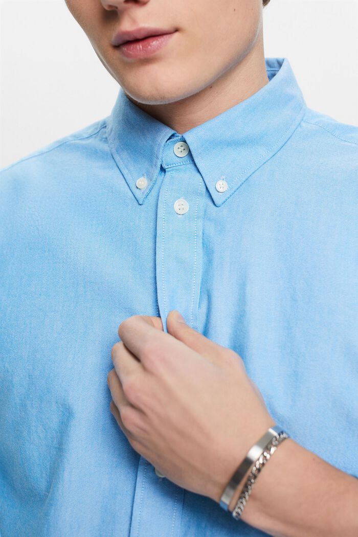 Košile z bavlněného materiálu Oxford, BLUE, detail image number 2