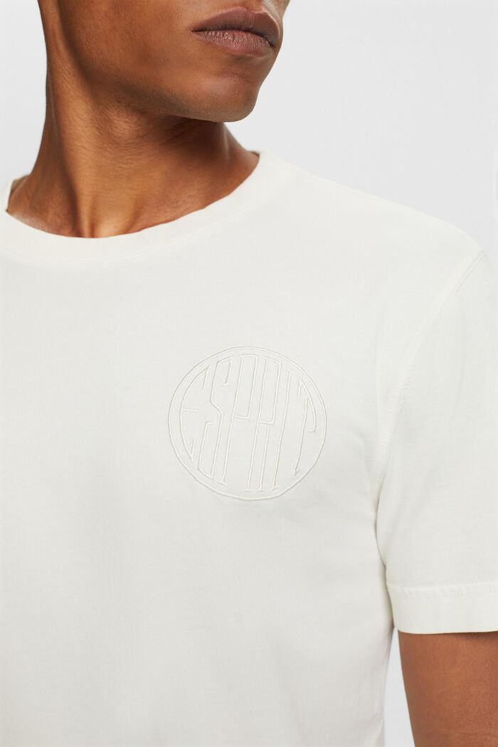 Tričko s vyšitým logem, 100% bavlna, ICE, detail image number 2