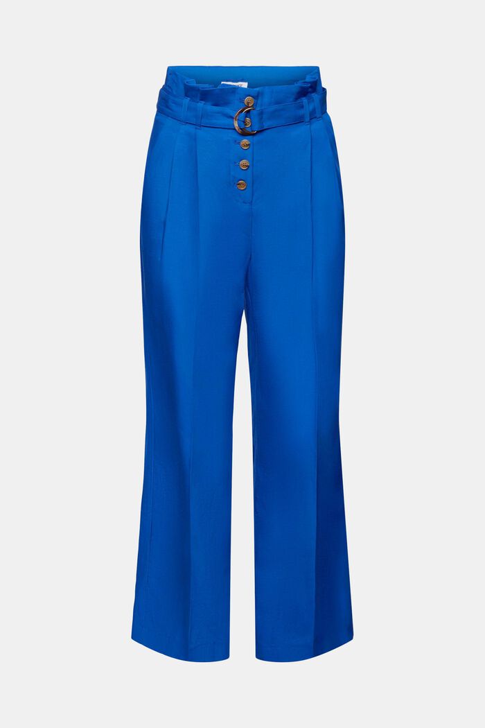 Mix and Match zkrácená kalhotová sukně, vysoký pas, BRIGHT BLUE, detail image number 7