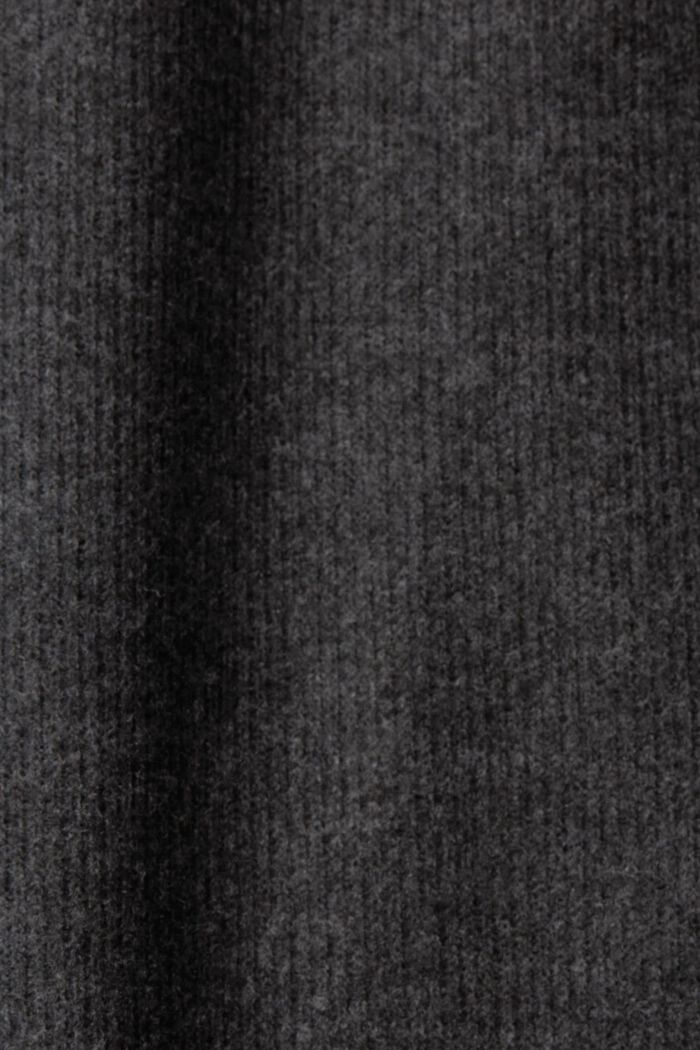 Pouzdrová sukně z žebrové pleteniny, ANTHRACITE, detail image number 5