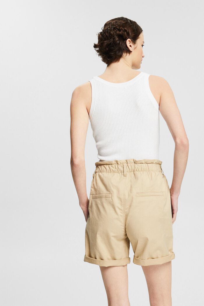 Lehké šortky s pasem na gumu, SAND, detail image number 2