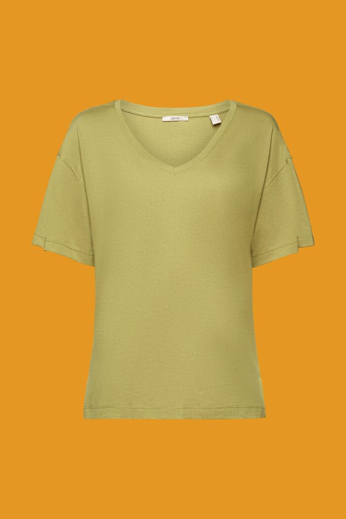 Oversize tričko, TENCEL™, PISTACHIO GREEN, detail image number 6