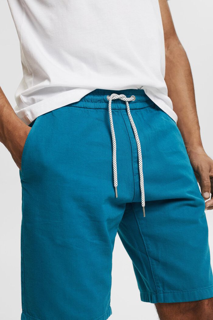 Krátké kalhoty se šňůrkou na stažení, TEAL BLUE, detail image number 2