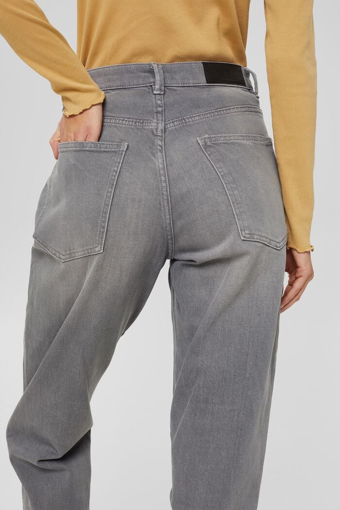 Moderní džíny se strečem a bio bavlnou, GREY MEDIUM WASHED, detail image number 2