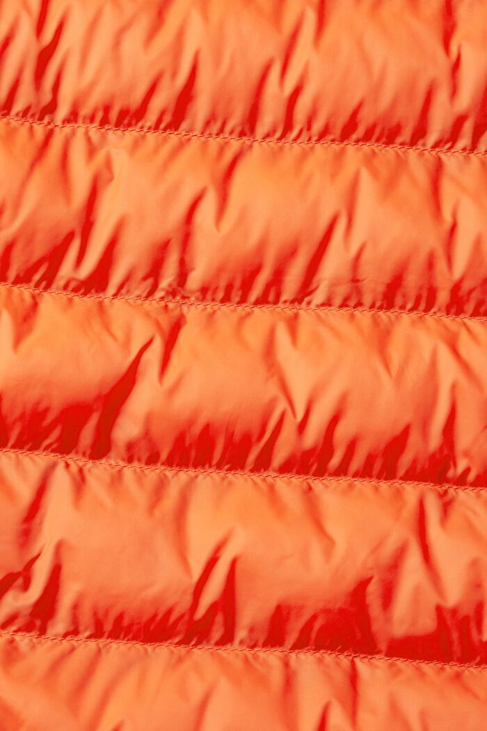 Prošívaná bunda s vysokým límcem, RED, detail image number 1