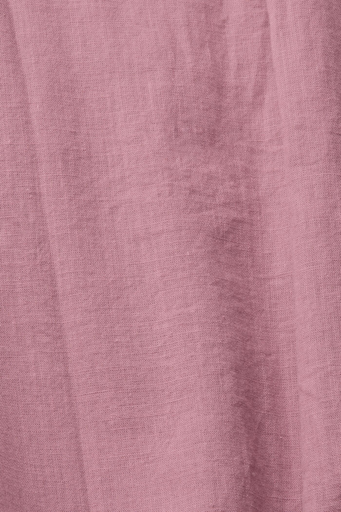 Lehké halenkové šaty, MAUVE, detail image number 4