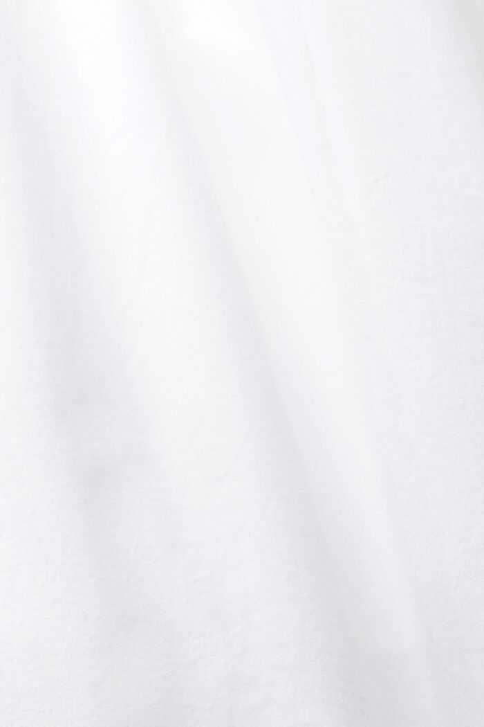 Popelínové midi šaty s kosticemi, WHITE, detail image number 5
