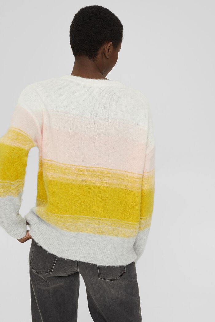 S vlnou: pulovr s přechodem barev, PASTEL PINK, detail image number 3