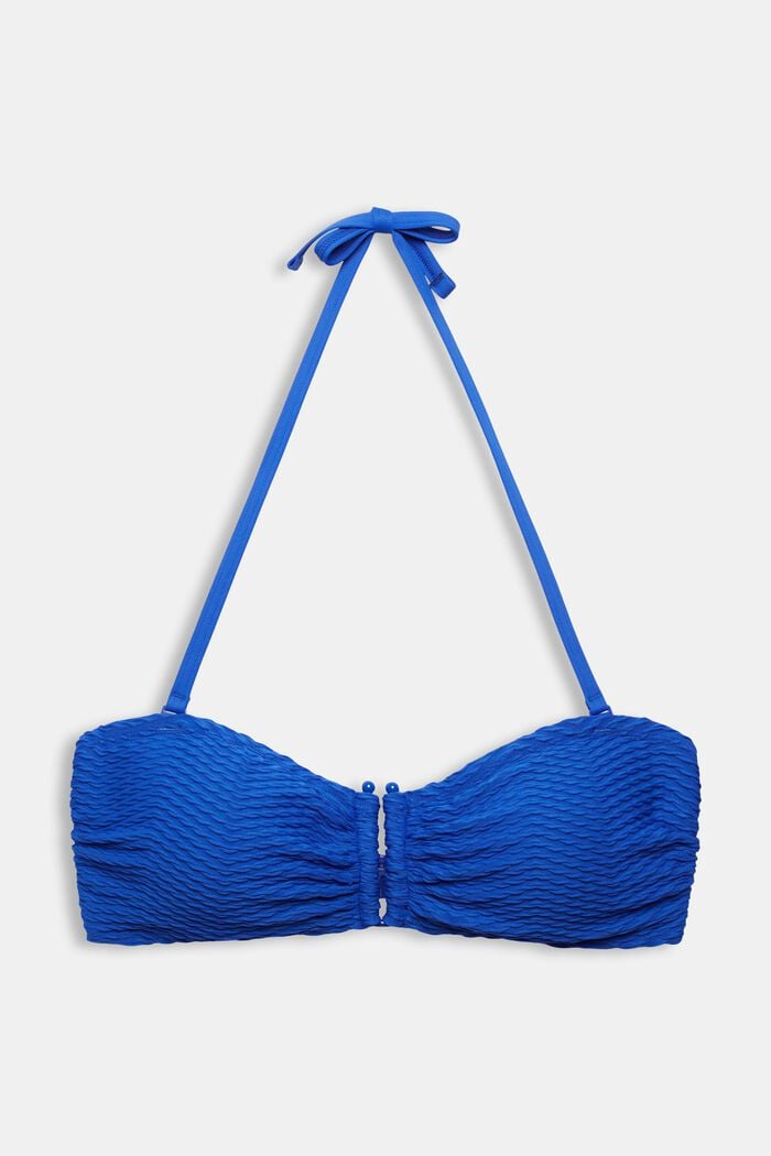 Vyztužený bandeau top s flexibilními ramínky, BRIGHT BLUE, detail image number 5