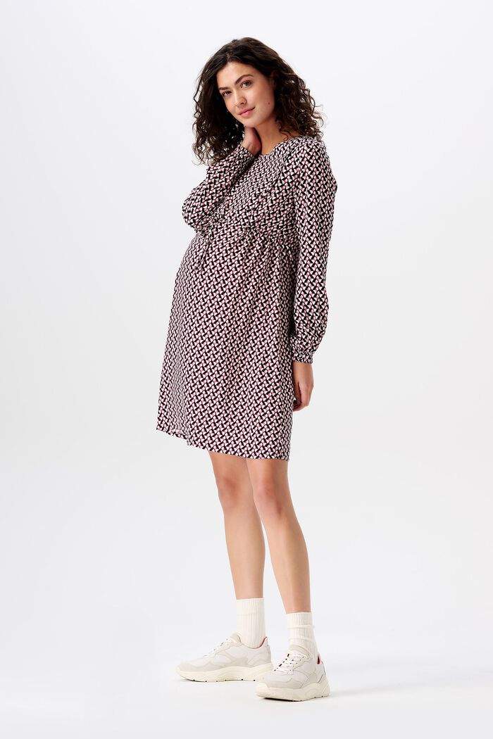MATERNITY midi šaty s úpravou pro kojení, OFF WHITE, detail image number 2