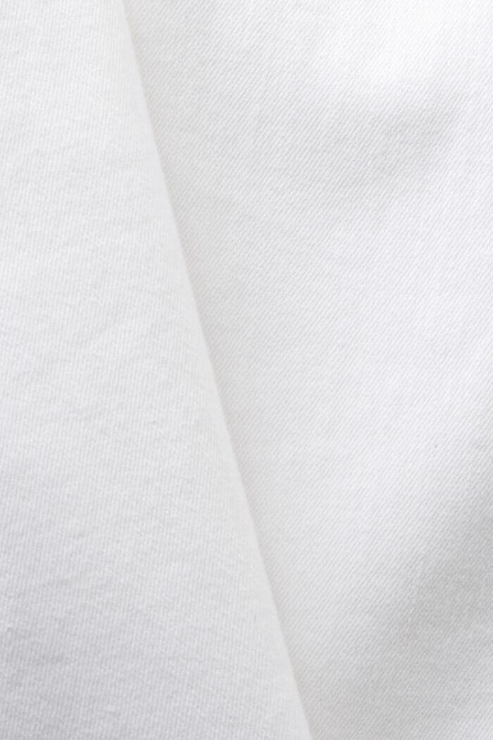 Džíny s detailem zipu, WHITE, detail image number 5