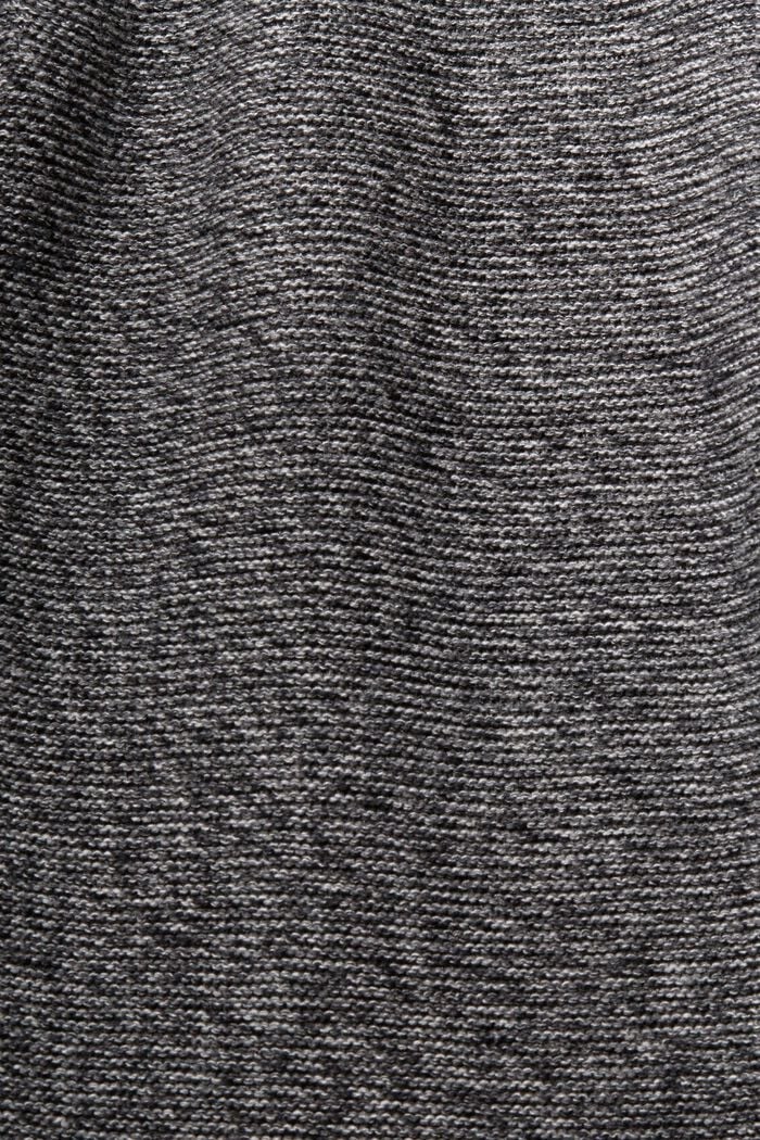 Pulovr z melírované pleteniny, BLACK, detail image number 5