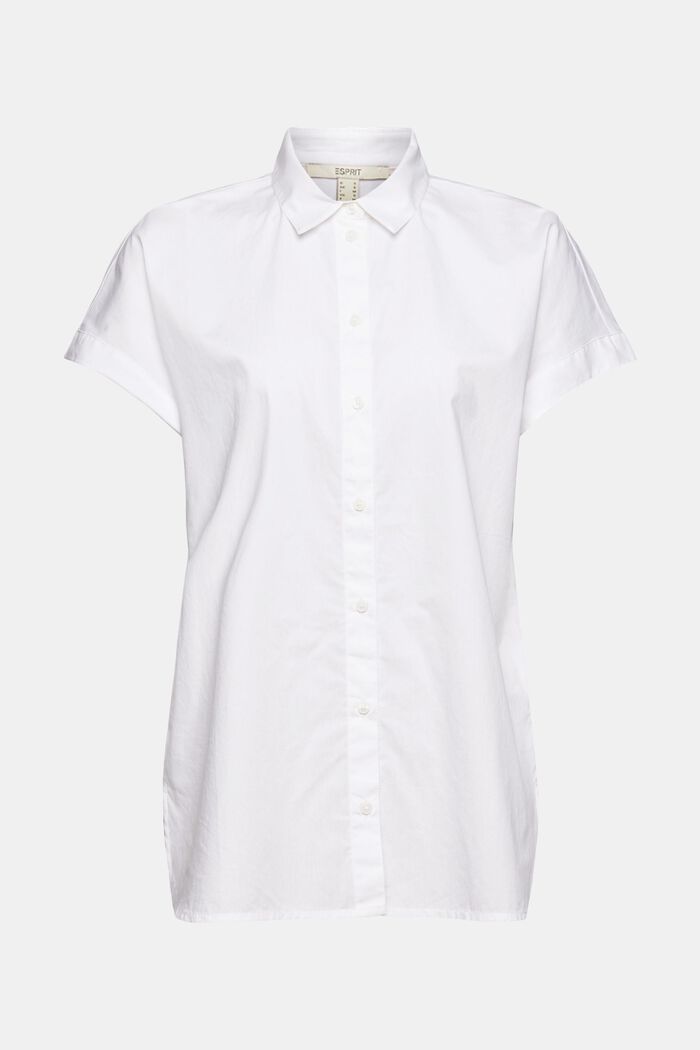 Košilová halenka ze 100% bavlny, WHITE, detail image number 6