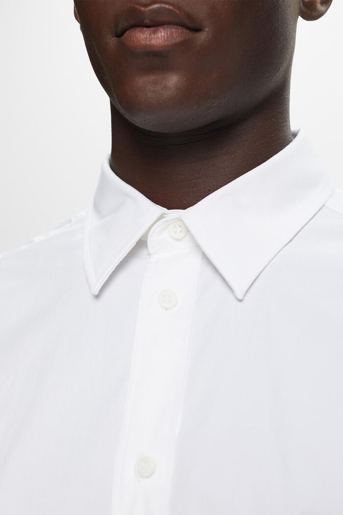 Košile s propínacím límcem, WHITE, detail image number 3