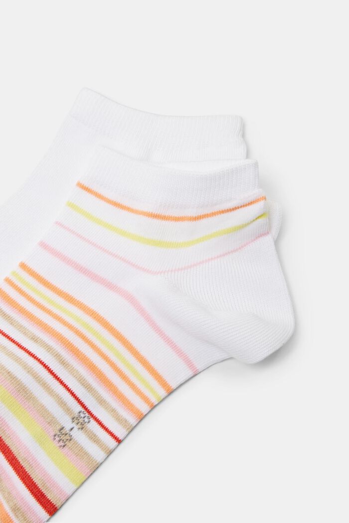 2 páry ponožek z bio bavlny, ROSE/WHITE, detail image number 2