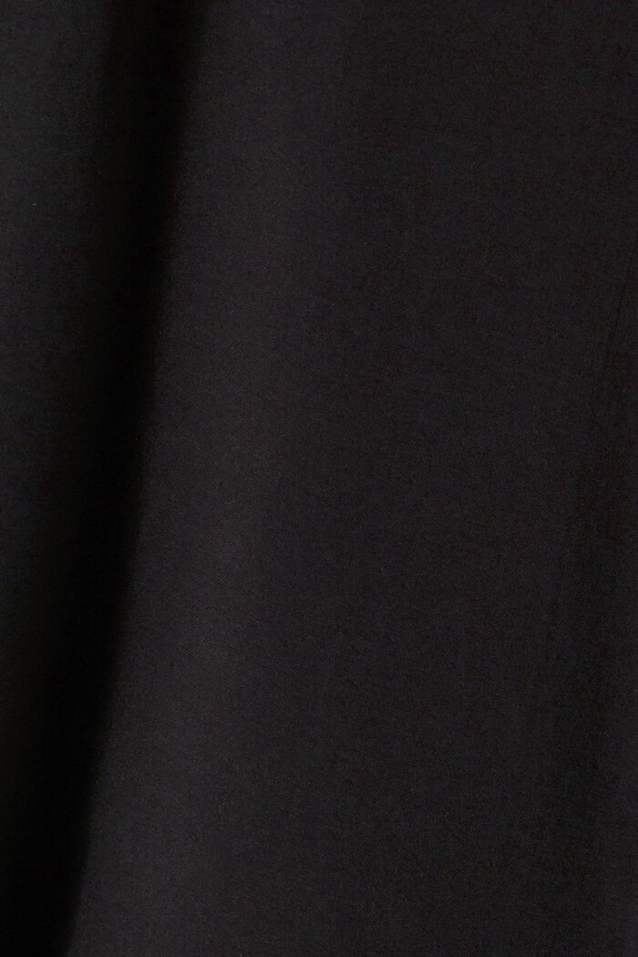 Tunika z materiálu LENZING™ ECOVERO™, BLACK, detail image number 4