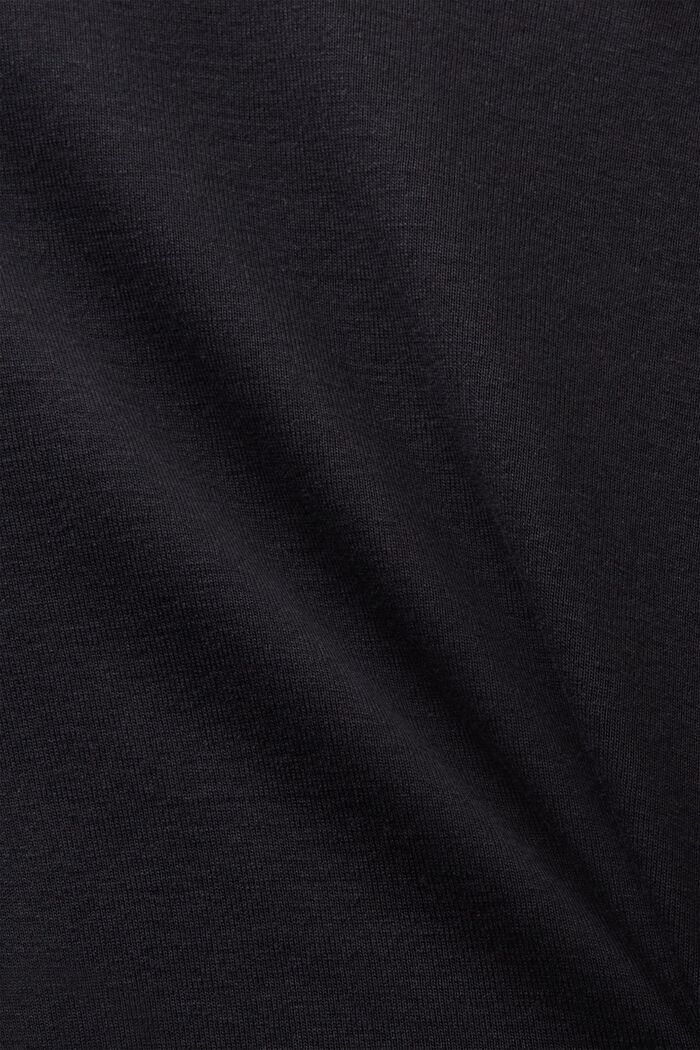 Bavlněné tričko s krátkým rukávem, BLACK, detail image number 5