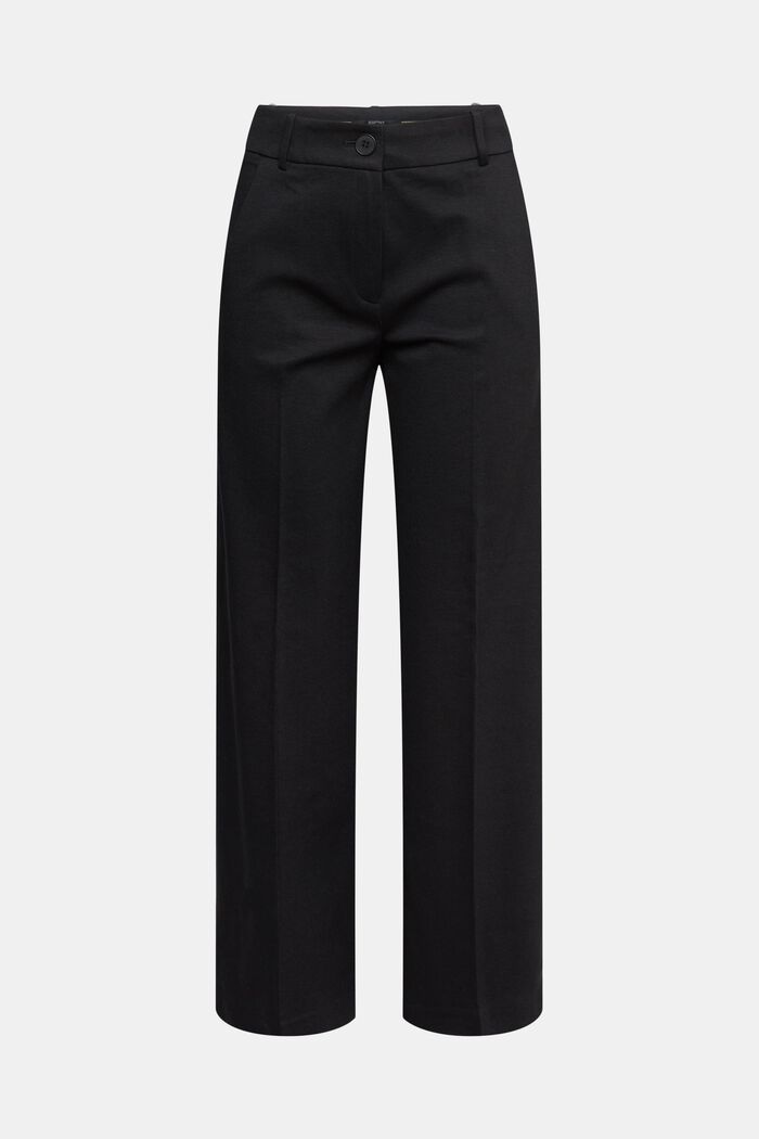 SPORTY PUNTO mix & match kalhoty s rovnými nohavicemi, BLACK, detail image number 8