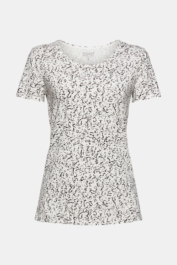 Tričko s potiskem, z bio bavlny, OFF WHITE, detail image number 2