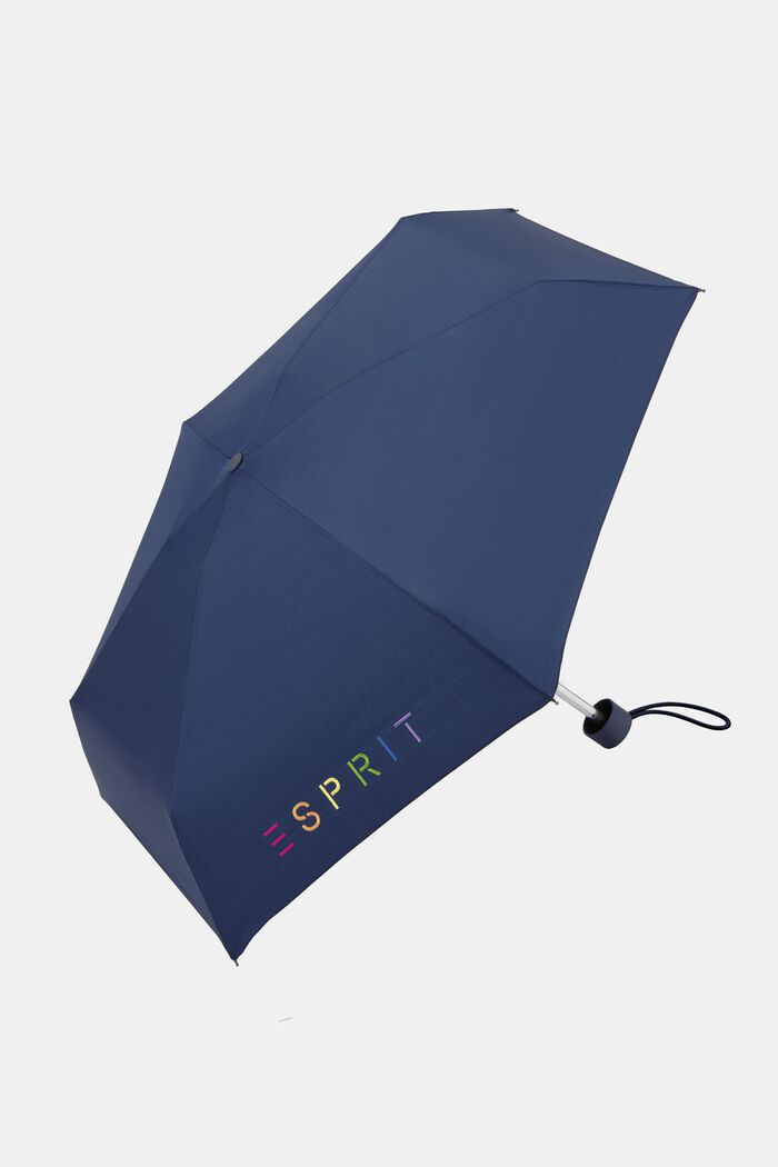 Obzvláště malý skládací deštník s obalem na zip, ONE COLOR, detail image number 0