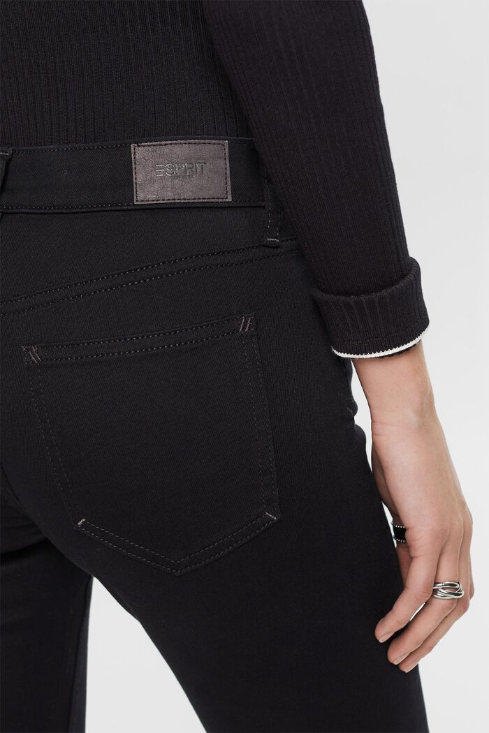 Skinny džíny s nízkým sedem, BLACK RINSE, detail image number 4