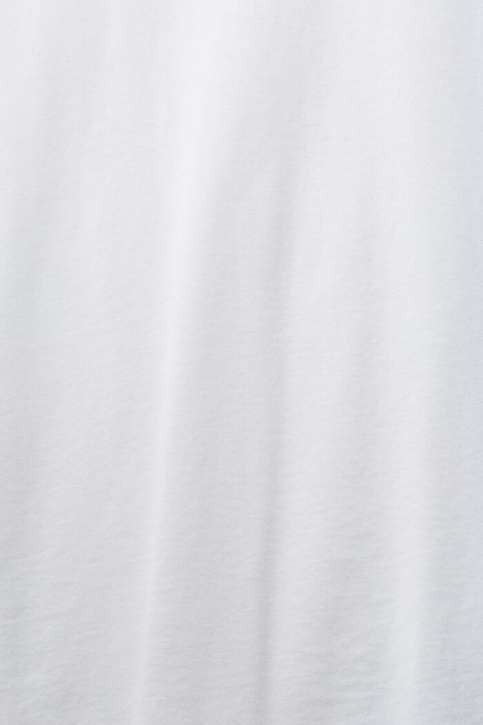 Tričko s ohrnovacími rukávy, WHITE, detail image number 4