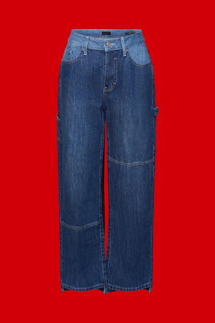 90. léta, džíny, asymetrické, široké nohavice