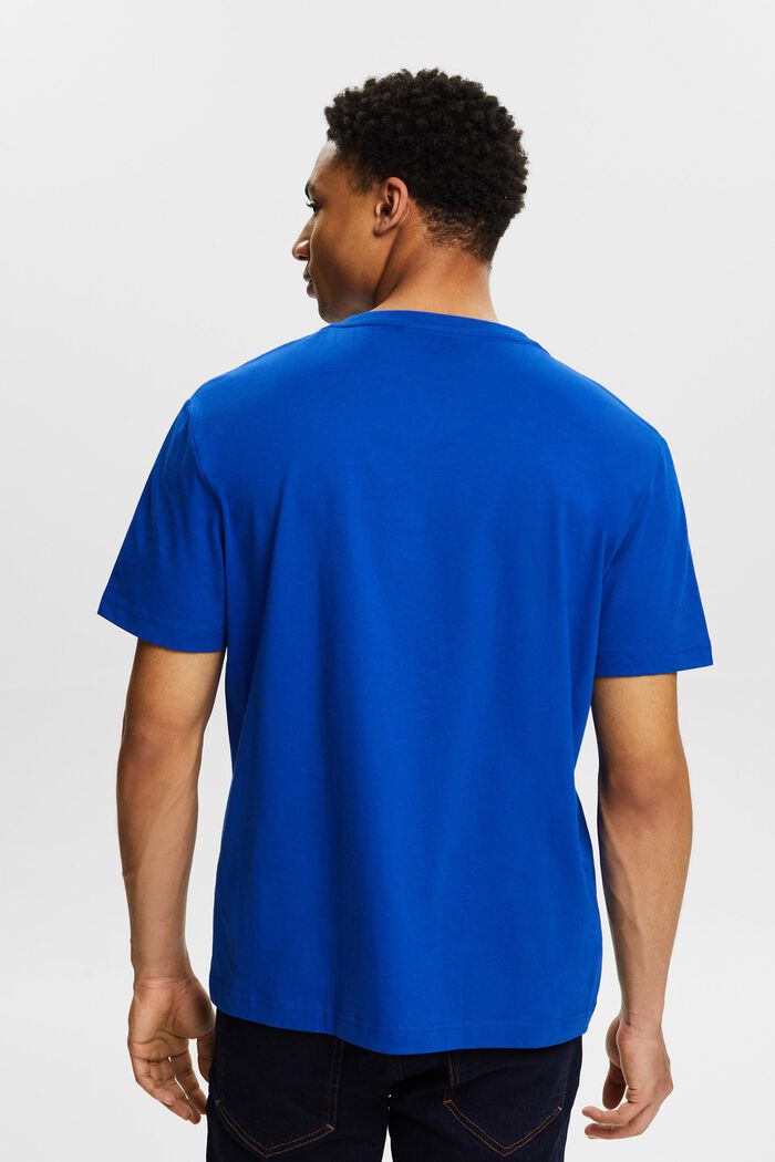 Tričko s kulatým výstřihem a krátkým rukávem, BRIGHT BLUE, detail image number 2